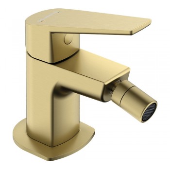 Смеситель  для биде GENEBRE KLOE Brushed Gold матовое золото 69140345166